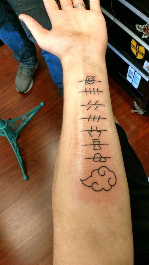 relatively new akatsuki tattoo done by anthony pereira from pure ink tattoo in boonton new ...