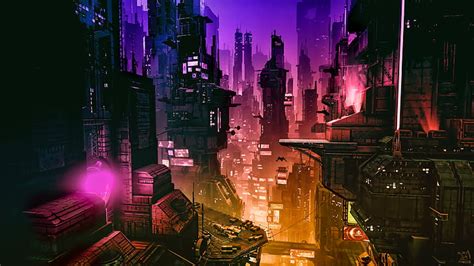 HD wallpaper: cyber, science fiction, digital art, concept art, cyberpunk | Wallpaper Flare