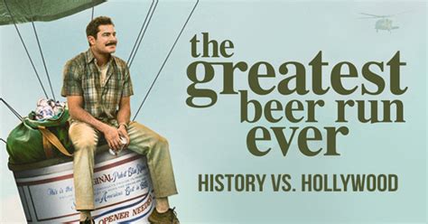 The Greatest Beer Run Ever vs. the True Story of Chickie Donohue