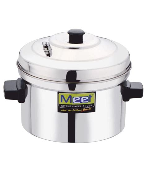 Meet Steel Idli Cooker: Buy Online at Best Price in India - Snapdeal