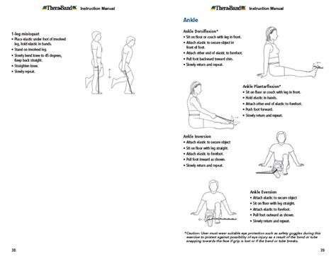 Printable Ankle Strengthening Exercises