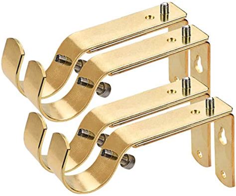 Best Gold Curtain Rod Brackets That Will Make Your Windows Pop