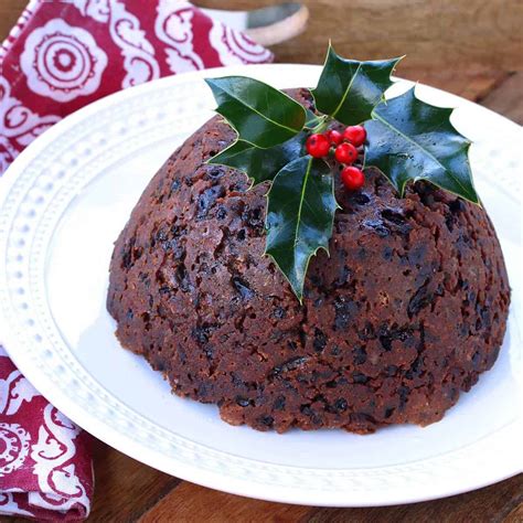 Traditional Christmas Pudding (Figgy Pudding) - The Daring Gourmet