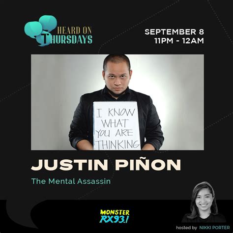 The Mentalist JUSTIN PIÑON shares tips on how to read what people are thinking | Monster RX93.1