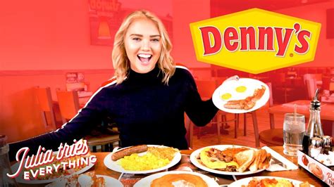 Trying ALL Of The Most Popular Menu Items At Denny’s - YouTube