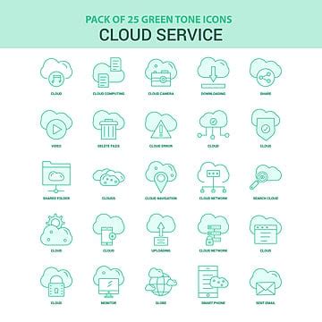 Cloud Service Icon Png, Vector, PSD, and Clipart With Transparent ...