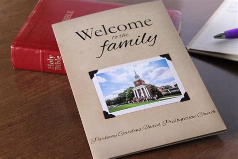 Church Welcome Folders for Visitor Packets | Easy Pocket Folders