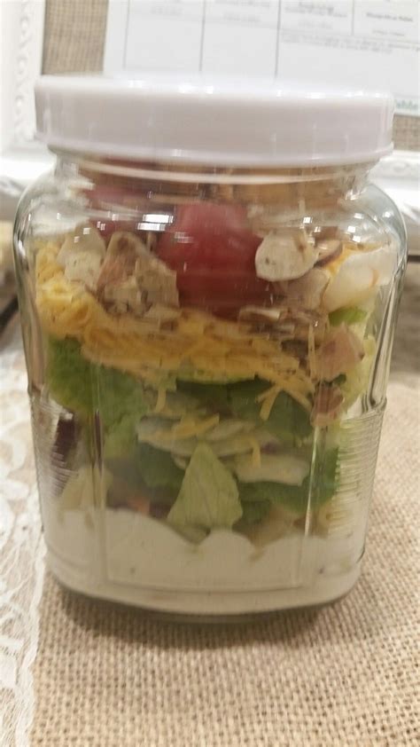 Salad in a Jar Salad in a Jar | Lowes food, Food, Salad in a jar