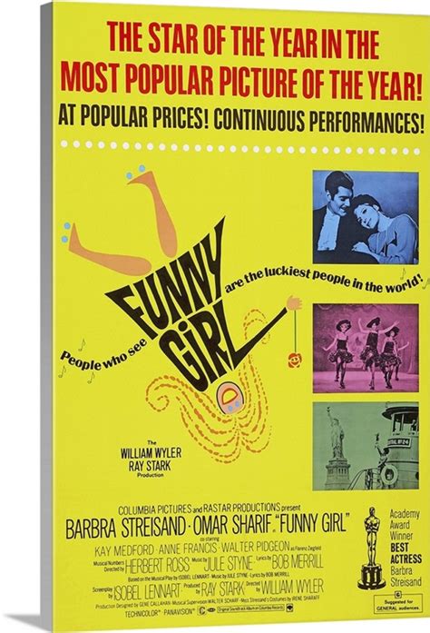 Funny Girl, 1968, Poster | Great Big Canvas