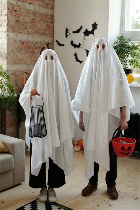 People in Ghost Costumes · Free Stock Photo