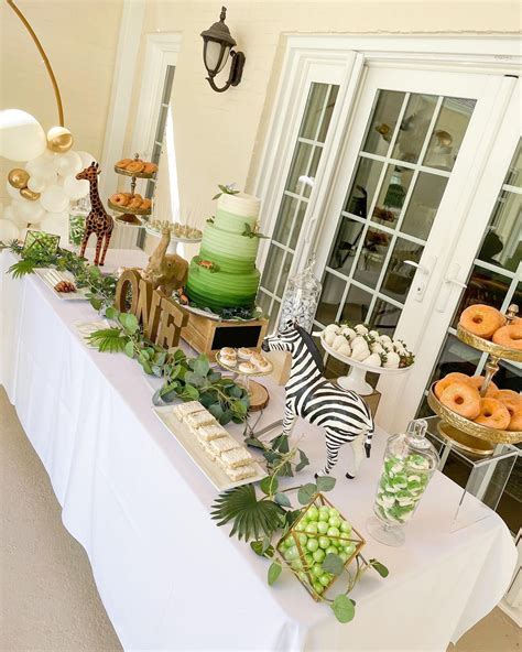 Sweet Tooth Candy Buffets on Instagram: “Safari 1st Bday 🦒🐘🦓 ...