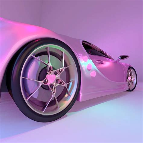 Purple Car, Neon Pink, Girly Office, Aerial Yoga Poses, Tumblr Bedroom, Arte Alien, Neon Decor ...