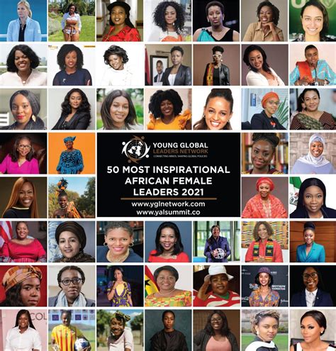 50 MOST INSPIRATIONAL AFRICAN FEMALE LEADERS 2021 – The Young Global ...