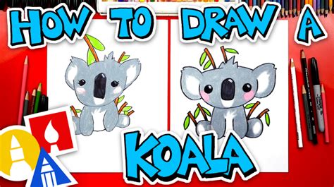 How To Draw A Koala - Art For Kids Hub - | Art for kids hub, Art lessons for kids, Art hub