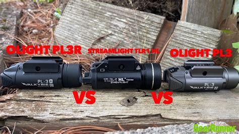 Olight PL-3R Vs Streamlight TLR1 HL Vs Olight PL-3 | ARO News