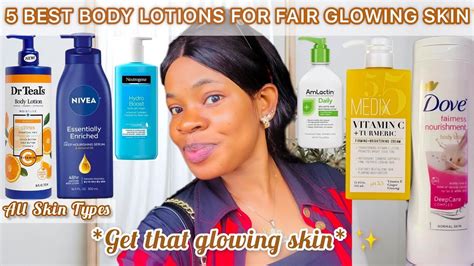 BEST BODY LOTION FOR FAIR SKIN | GLOWING SKIN *Get That Glowing Skin ...