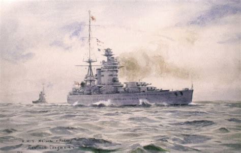 NELSON CLASS BATTLESHIPS AT SEA 1935 - Maritime Prints