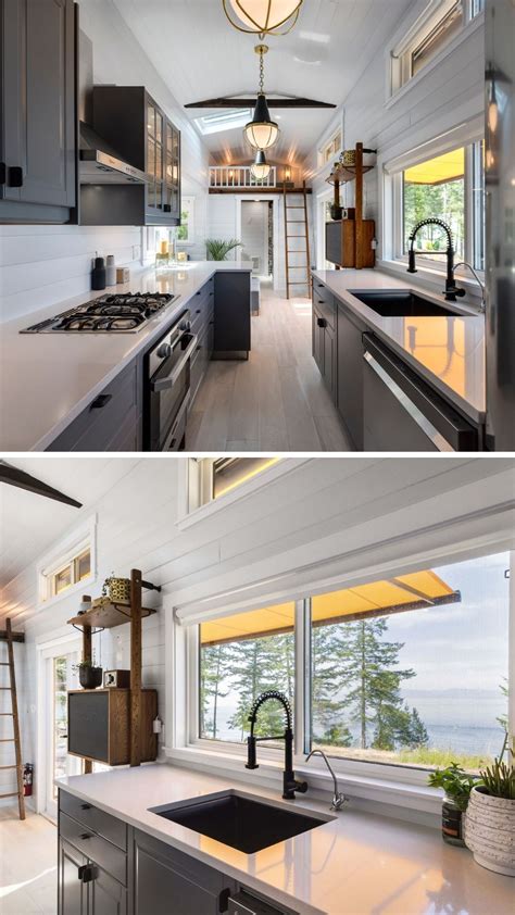 Fantastic Kitchen Sinks in Tiny Homes in 2021 | Tiny house kitchen ...