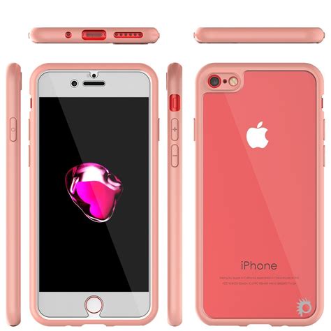 iPhone SE (4.7") Case [MASK Series] [PINK] Full Body Hybrid Dual Layer – punkcase