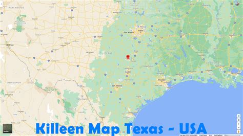 Killeen, Texas Map