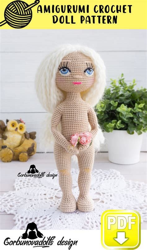 Amigurumi crochet doll pattern: Sonya the Doll - Base Doll | Handmade dolls patterns, Crochet ...