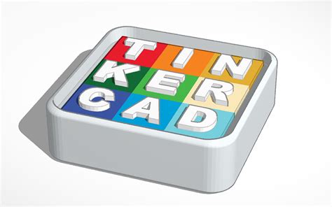 3D design Tinkercad Logo | Tinkercad