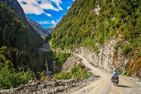 Cycling on Carretera Austral Stock Image - Image of beautiful, exercise: 96782865