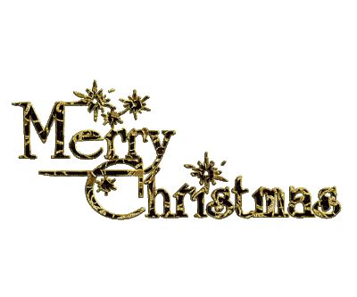 merry christmas text gif gold texte or - Free animated GIF - PicMix