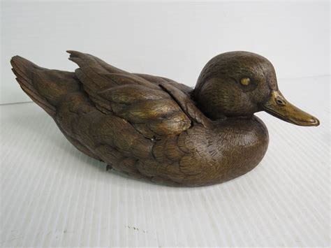 Ducks Unlimited Statues (both small ones are broken) - Bodnarus Auctioneering