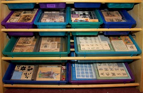 How to Store Rubber Stamps and Craft Stamps