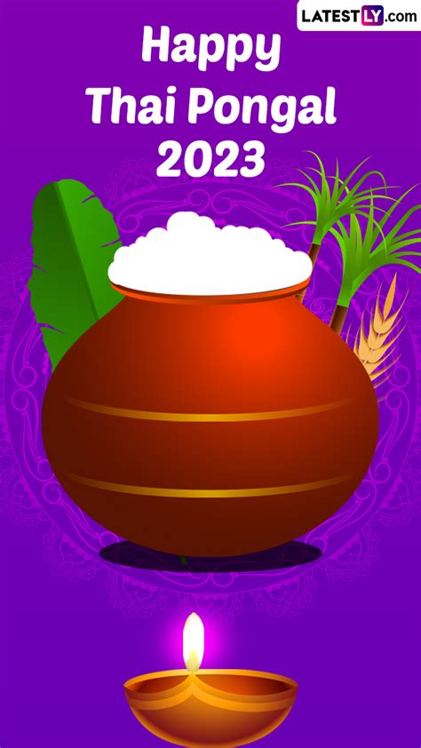 Happy Thai Pongal 2023 Greetings, WhatsApp Messages and Images | 🙏🏻 ...