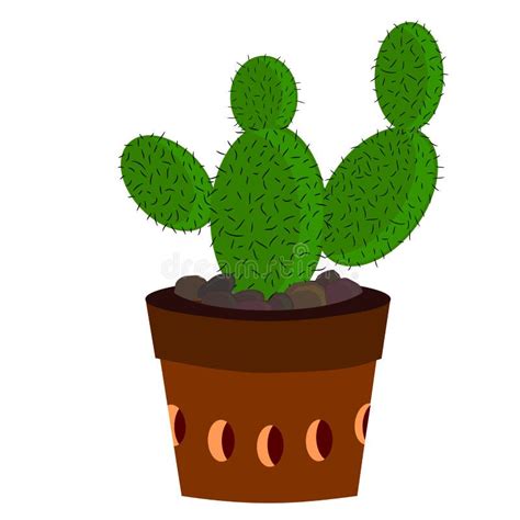 Cactus Arrangements in a Pot Stock Vector - Illustration of cactus, plants: 140937225