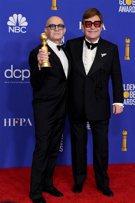 Bernie Taupin Wins Golden Globe for Rocketman Rocker