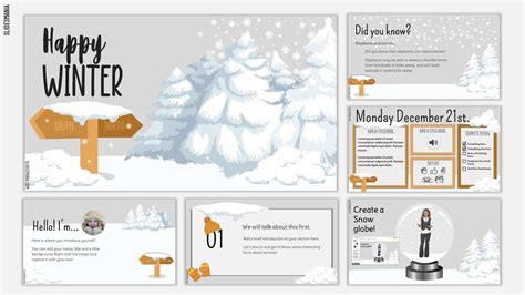 Free Winter Powerpoint Templates