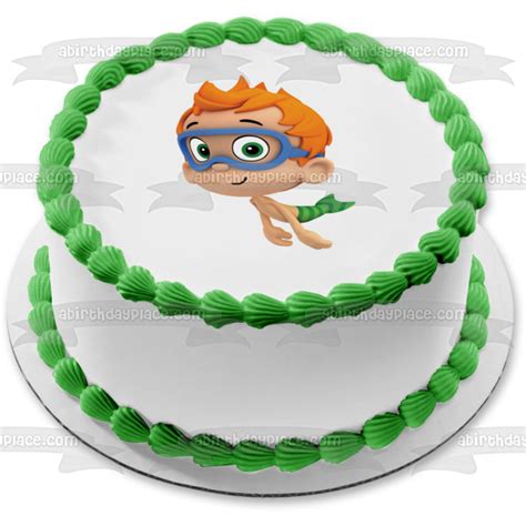 Bubble Guppies Nonny Edible Cake Topper Image ABPID12104 – A Birthday Place