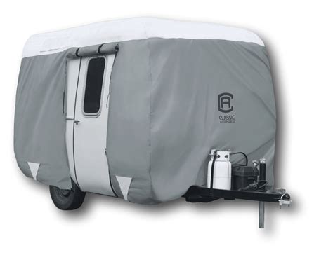 Motors Exterior Deluxe Scamp 13 travel trailer Camper Storage Cover W/ Zipper Door Access