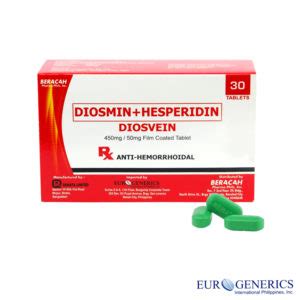 Diosvein 450/50mg – Eurogenerics