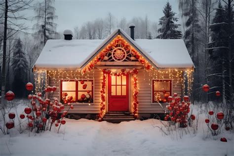 Premium AI Image | Magical Christmas Lights