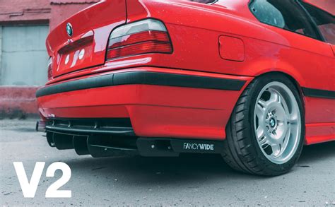 BMW E36 FancyWide Rear Full Diffuser V2 | MY Classic Parts | BMW Custom ...