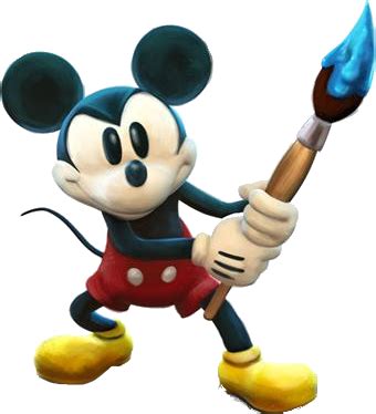 Image - Mickey Mouse - Epic Mickey render.png | Fantendo - Nintendo ...