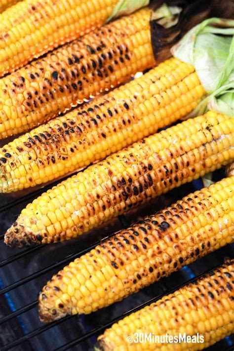 Grilled Corn Recipe - 30 minutes meals