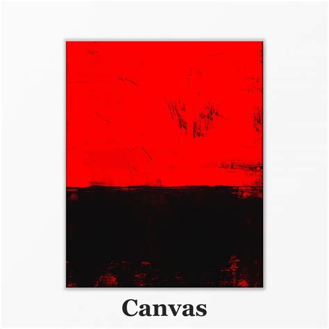 Red & Black Art, Abstract Art, Contemporary Art, Abstract Painting ...