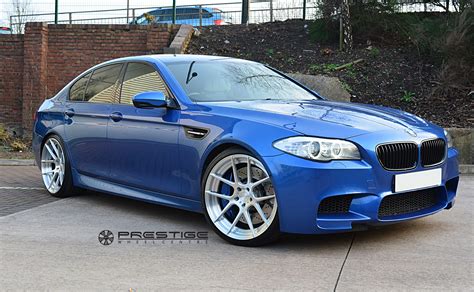 BMW F10 M5 on ADV.1 wheels in 21″ | ADV05 MV.2 in brushed clear ...