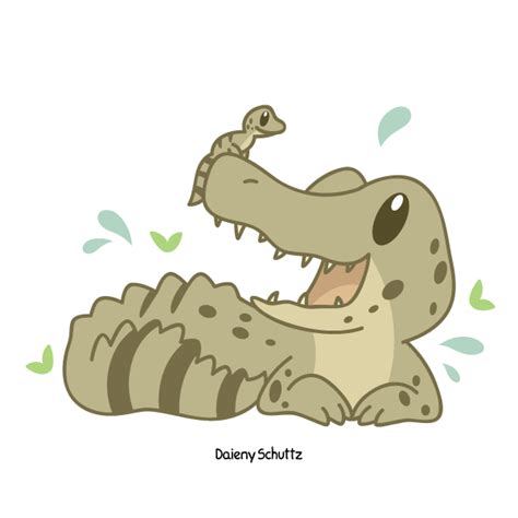 Broad-snouted Caiman by Daieny on DeviantArt