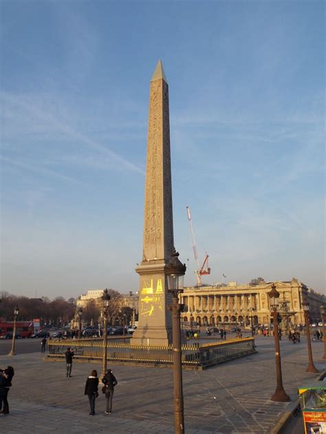 Obélisque, Place de la Concorde, Paris, France. Dec 2013 | París, Concorde