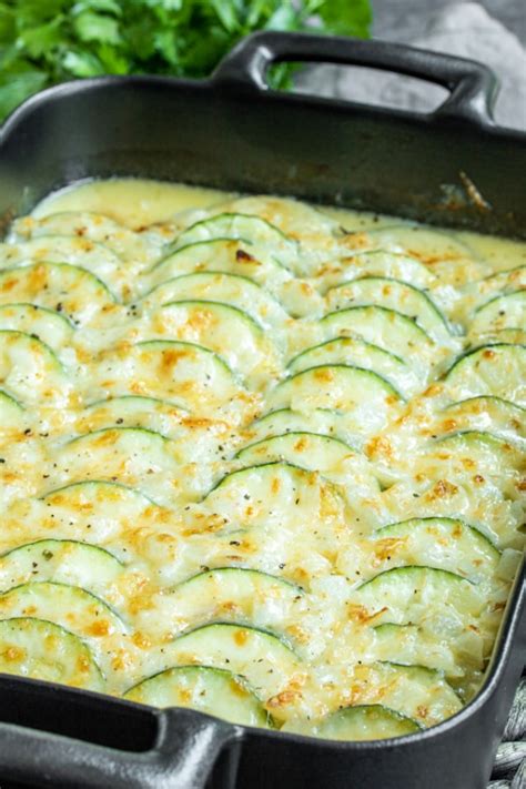 Cheesy Baked Zucchini Casserole {Keto} - Home. Made. Interest.