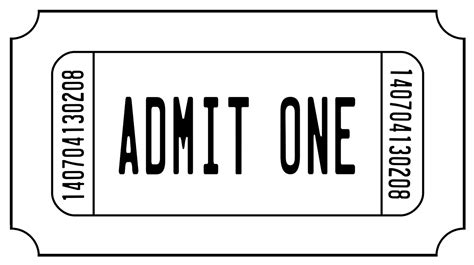 Wickdy's Creations: Ticket Stub