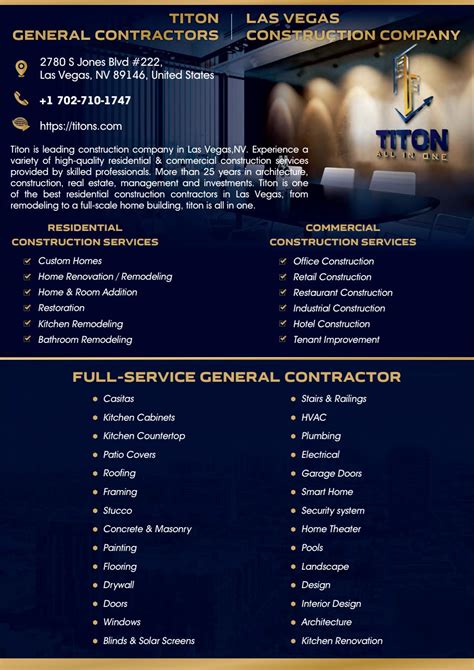 Titon general contractors las-vegas full service construction company by TITON General ...