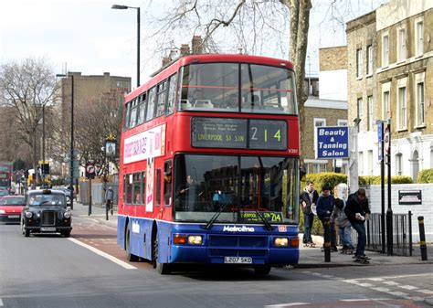 London Bus Routes | Route 214: Highgate Village - Liverpool Street | Route 214, Metroline, V207 ...