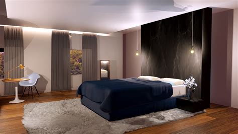 [Blender] Modern Bedroom